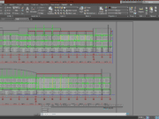 Denah dan Gambar CAD Arsitek Ruko A-08