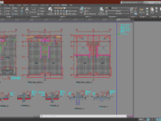 Denah dan Gambar CAD Arsitek Ruko A-15