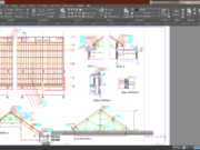 Denah dan Gambar CAD Arsitek Ruko A-21