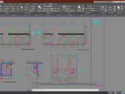 Denah dan Gambar CAD Arsitek Ruko A-23