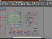 Denah dan Gambar CAD Arsitek Ruko A-27