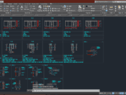 Denah dan Gambar CAD Arsitek Ruko A-41