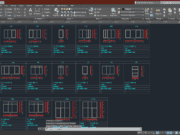 Denah dan Gambar CAD Arsitek Ruko A-42