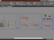 Denah dan Gambar CAD Arsitek Sekolah _BANGUNAN 4