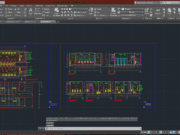 Denah dan Gambar CAD Arsitek Sekolah _BANGUNAN 5