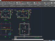 Denah dan Gambar CAD Arsitek Wisma 3 Lantai_CIV-028