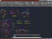 Denah dan Gambar CAD Arsitek Wisma 3 Lantai_CIV-030