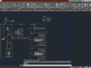 Denah dan Gambar CAD Arsitek Wisma 3 Lantai_EL-19