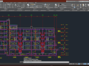 Denah dan Gambar CAD High Building Apartment_KSR-ET203