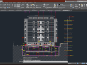 Denah dan Gambar CAD High Building Apartment_KSR-SJA-A201