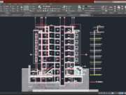 Denah dan Gambar CAD High Building Apartment_KSR-SJA-A210