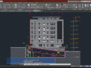 Denah dan Gambar CAD High Building Apartment_KSR-SJA-A221