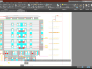 Denah dan Gambar CAD High Building Apartment_KSR-SJA-A300