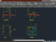 Denah dan Gambar CAD Arsitek SPBU_Konstruksi Rumah Racun Api