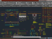 Denah dan Gambar CAD Arsitek SPBU_Konstruksi Septicktank dan Sumur Pantau