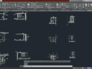 Denah dan Gambar CAD Arsitek Swiming Pool_POS-JAGA