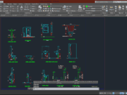 Denah dan Gambar CAD Arsitek Wisma 3 Lantai_PP029R