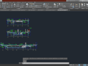 Denah dan Gambar CAD Arsitek Swiming Pool_Potongan Kolam Renang
