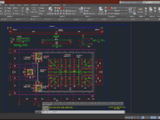 Denah dan Gambar CAD Arsitek Wisma 3 Lantai_ST-001