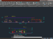 Denah dan Gambar CAD Arsitek SPBU_Section A-A & B-B