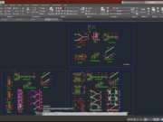 Denah dan Gambar CAD Arsitek Wisma 3 Lantai_TPJ-TG1