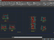 Denah dan Gambar CAD Arsitek Wisma 3 Lantai_TPJ-WC3