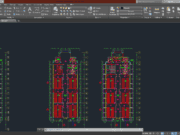Denah dan Gambar CAD Arsitek Mesjid_denah-potongan