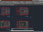 Denah dan Gambar CAD Arsitek Wisma 3 Lantai_denah1