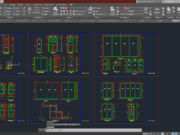 Denah dan Gambar CAD Arsitek Wisma 3 Lantai_detail kusen