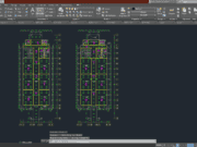 Denah dan Gambar CAD Arsitek Mesjid_listrik & plafond