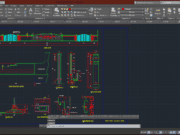 Denah dan Gambar CAD Arsitek Wisma 3 Lantai_pagar