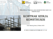 Kontrak Kerja Konstruksi