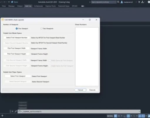 CAD MAN Auto Layouts 2.0.2