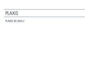 PLAXIS 3D 2024.2 3D.2 Reference Manual 3D