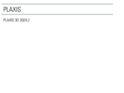 PLAXIS 3D 2024.2 3D.4 Scientific Manual 3D