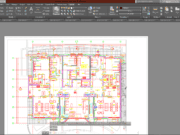 Denah dan Gambar CAD High Building Apartment_KSR-SJP-B090