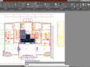 Denah dan Gambar CAD High Building Apartment_KSR-SJP-B114 D2