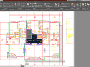 Denah dan Gambar CAD High Building Apartment_KSR-SJP-B124 D3