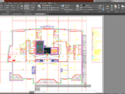 Denah dan Gambar CAD High Building Apartment_KSR-SJP-B144 D3