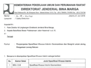 SPESIFIKASI KHUSUS INTERM – S.3.9 – GEOGRID UNTUK JARING PENGAMAN LERENG BATUAN