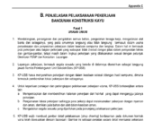 PELAKSANAAN PEKERJAAN BANGUNAN KONSTRUKSI KAYU