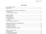 BUKU AJAR ANALISA STRUKTUR I