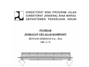 Standar Jembatan Gelagar Komposit