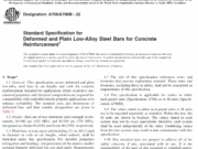 ASTM A706 A706M-22 – Standard Specification for Deformed and Plain Low-Alloy Steel Bars for Concrete Reinforcement