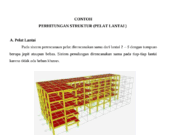 PERHITUNGAN STRUKTUR (PELAT LANTAI )