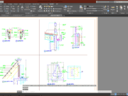 Denah dan Gambar CAD High Building Hotel _Arsitektur Detail AD-021,22,23&24