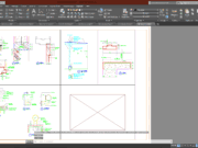 Denah dan Gambar CAD High Building Hotel _Arsitektur Detail AD-033,34,35&36