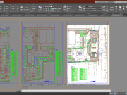 Denah dan Gambar CAD High Building Hotel_lanscape G 1-002-3-4
