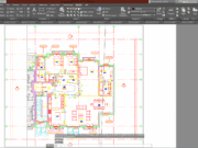 Denah dan Gambar CAD High Building Apartment_KSR-SJP-D100