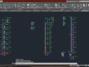 Denah dan Gambar CAD High Building Hotel_Principle Section